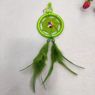 Dreamcatcher móc khóa mini bùa ngủ ngon nhỏ nhắn dễ thương cute nhiều màu độc đáo decor trang trí Pinky Shop