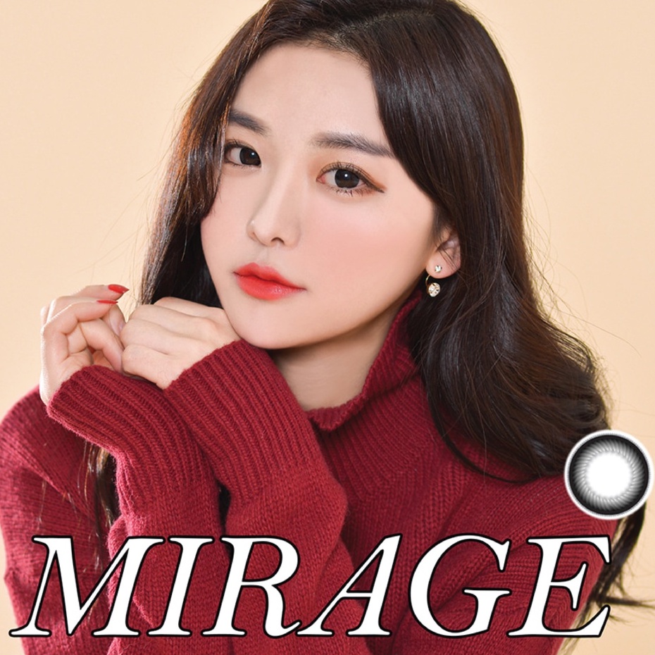 Ảnh Lens Mắt Màu Đen ANN365 Dùng 6 Tháng Mirage Black Cận Đến 7 Độ 3