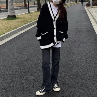 ( Sẵn sz Xl ) Áo Khoác Cardigan len  Quảng Châu