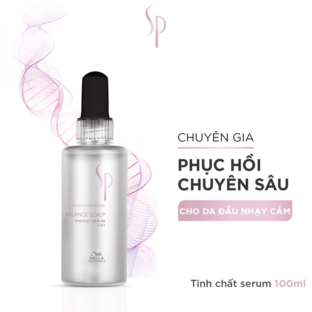 Serum Kích Thích Mọc Tóc SP Balance Scalp Cho Da Đầu Nhạy Cảm, Giảm Gãy  Rụng Và Cân Bằng Độ Ẩm Energy Serum 100ml