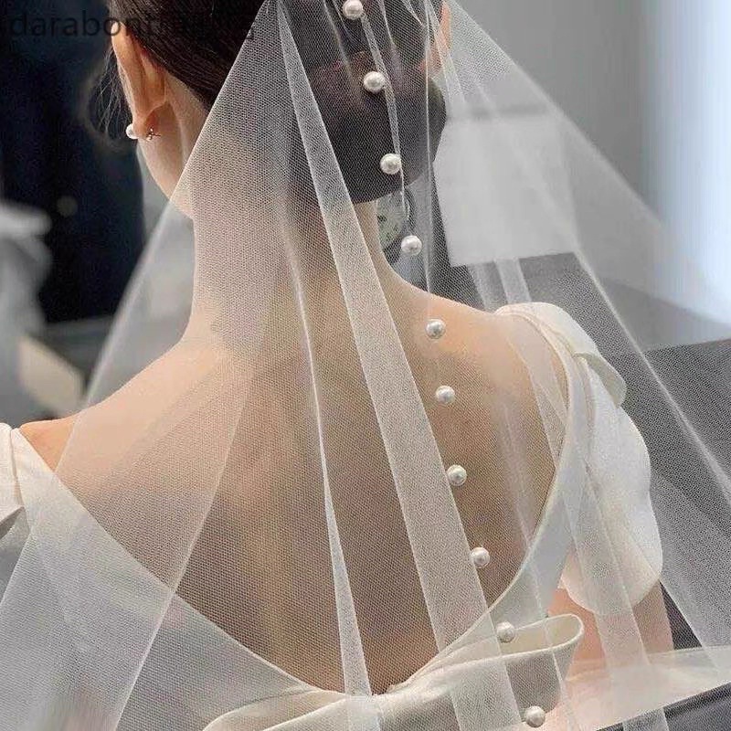von 2 tầng đính hạt trai thẳng
