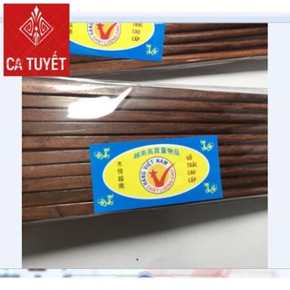 ĐŨA ĂN GỖ TRẮC BỘ 10 ĐÔI CAO CẤP KHÔNG CONG VÊNH - HÀNG XUẤT TRUNG- ẢNH THẬT