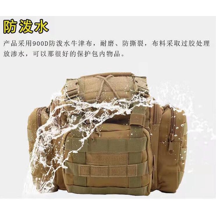 Túi Ngoài Trời Câu Cá Chống Thấm Nước Giải Quyết Hộp Bảo Quản Eo Đeo Vai Túi Xách Nhiếp Ảnh Gia Túi Dụ Mồi Câu Cá Mồi Móc Giải Quyết Thắt Lưng Túi Đeo Vai Túi Du Lịch
