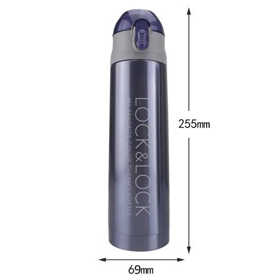 Bình giữ nhiệt LocknLock Vaccum Bottle 500ml LHC6800FU, Hàng Chính Hãng, thép không gỉ - JoyMall | BigBuy360 - bigbuy360.vn