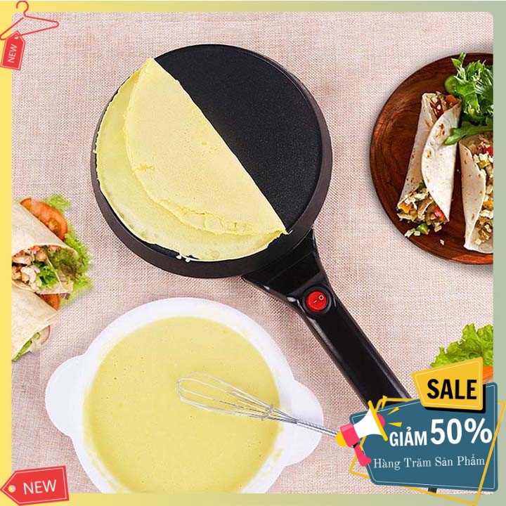 Máy làm bánh cuốn 600W làm bánh đa năng, phù hợp gia đình