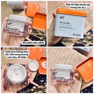 Kem dưỡng da V7 Toning Light (chính hãng, phân biệt Auth-Fake)