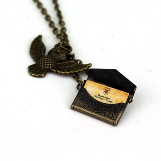 Mặt dây chuyền Harry Potter với hình ảnh từ phim và truyện - Cú, lọ thuốc, và bảo bối tử thần
