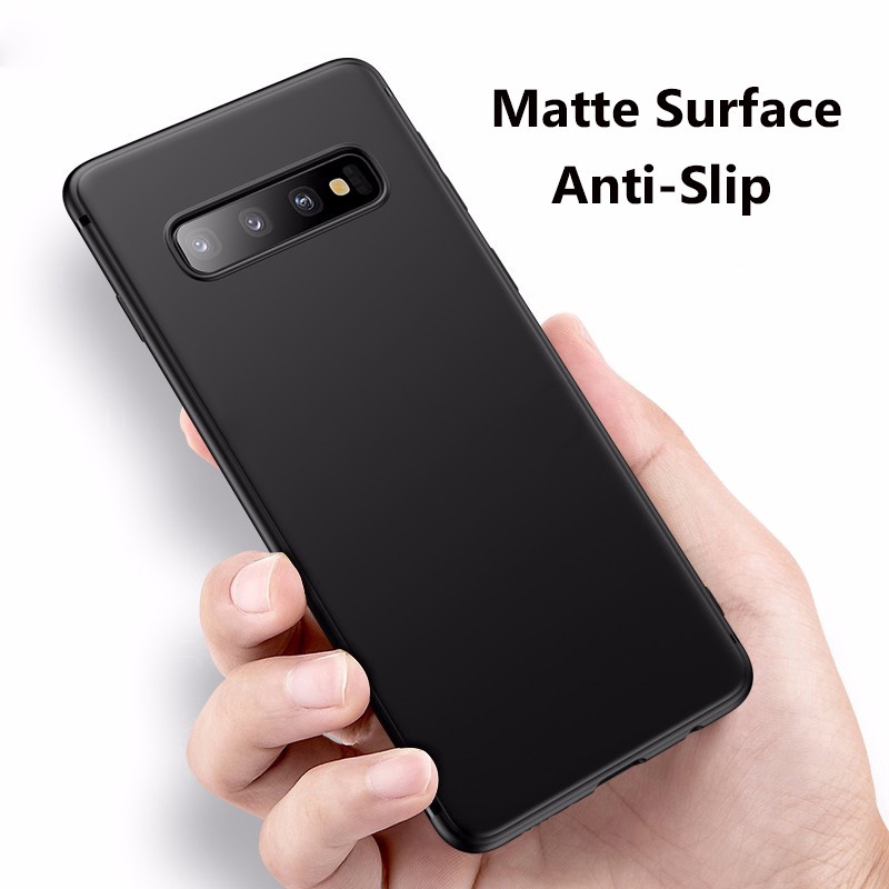 Ốp điện thoại silicone nhám siêu mỏng dành cho điện thoại For Samsung Galaxy S10 5G S10e S10 Plus