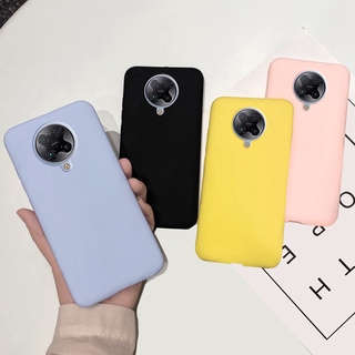 XIAOMI MI ốp điện thoại Silicone Màu Trơn Thời Trang Cho Xiaomi Poco F2 Pro F2Pro Redmi K30 Pro Zoom