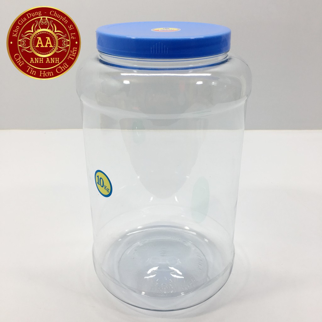 lọ nhựa đựng thực phẩm -8kg-10kg-15kg | Shopee Việt Nam