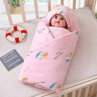Chăn Ủ Có Mũ Trần Bông Xinshengdai Kích Thước 90x90 Cho Bé | Minizon Kids