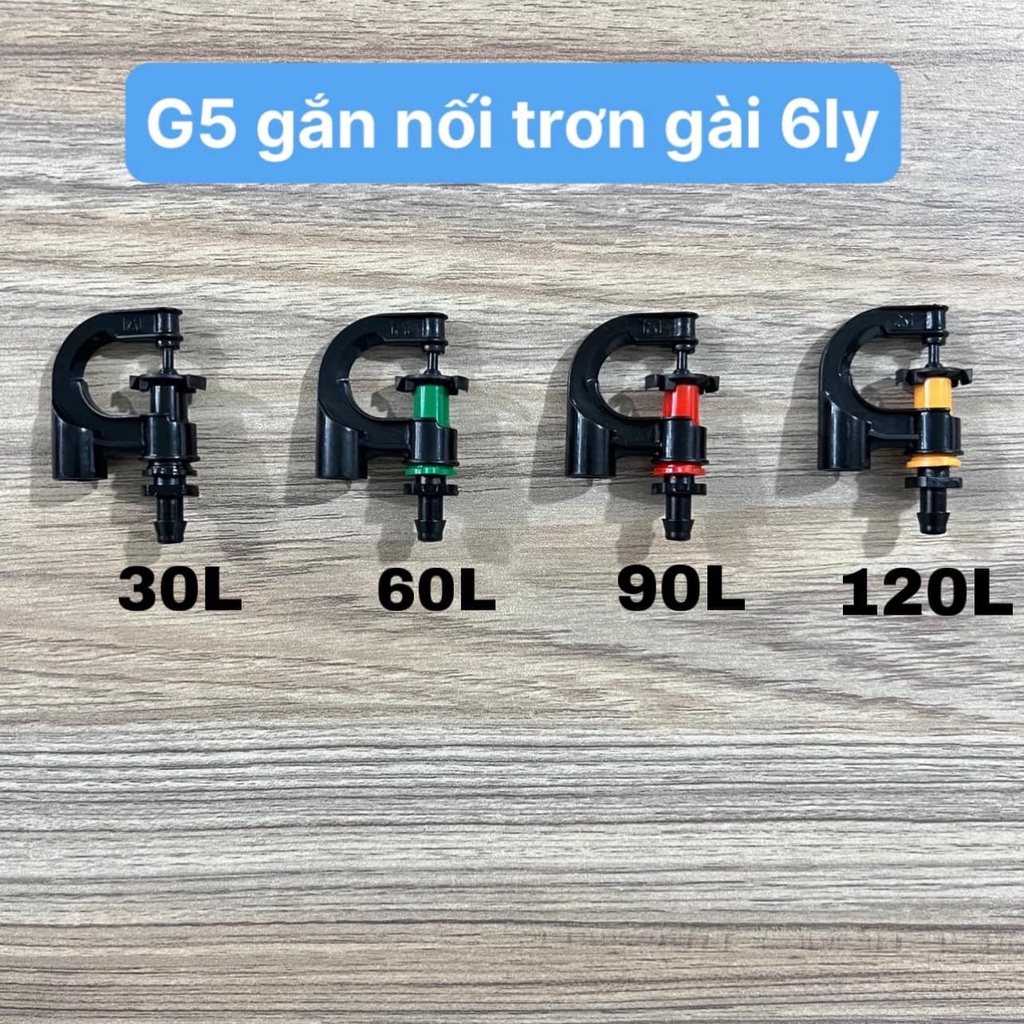30 Béc tưới cây G5 cải tiến phun mưa tưới gốc chống côn trùng-Tặng nối 6ly