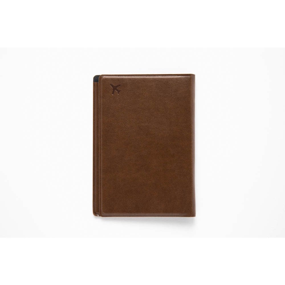 Ảnh Bao Da Passport Bọc Đựng Hộ Chiếu ARTBOX Hàn Quốc Họa Tiết Shiba Màu Nâu 3