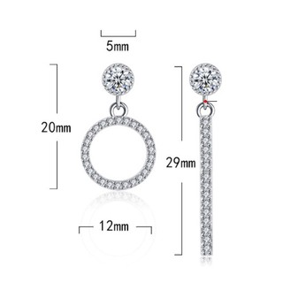 Bông tai bất đối xứng BHBT251
