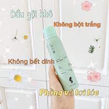 Dầu Gội Khô Siêu Tốc Làm Tóc Bồng Bềnh không bết dính ( dùng thích )