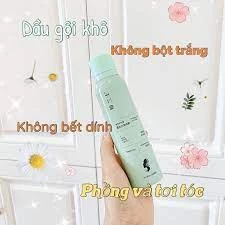 Dầu Gội Khô Siêu Tốc Làm Tóc Bồng Bềnh không bết dính ( dùng thích )
