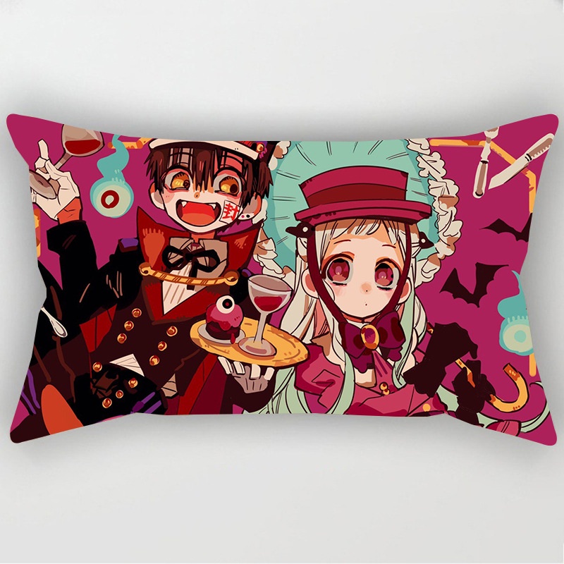 ST2 Nhà Vệ Sinh Ràng Buộc Hanako kun Anime Hình Chữ Nhật 30x50CM Gối Sofa Ô Tô Đệm Trang Trí Nhà Hanako Nene