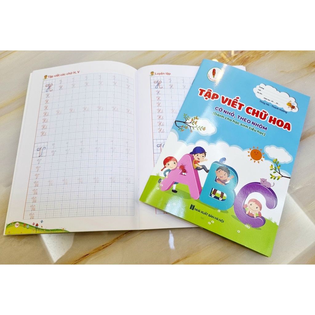 Ảnh Sách - Tập Viết Chữ Hoa Cỡ Nhỏ Theo Nhóm (Dành Cho Học Sinh Tiểu Học) 3