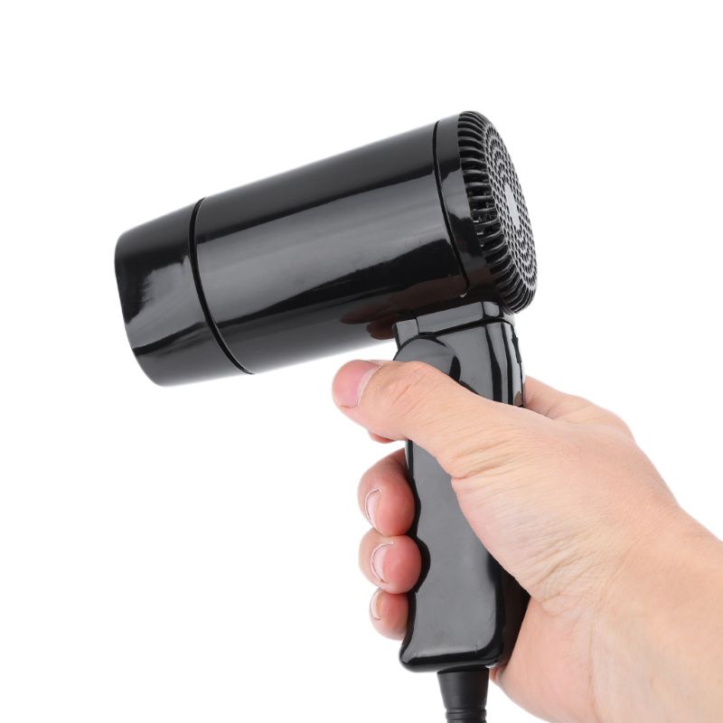 Máy sấy tóc kiểu dáng ô tô PPY di động 12V Máy sấy tóc gấp lạnh nóng Máy thổi cửa sổ