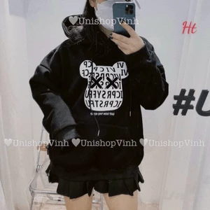 Áo hoodies nỉ ngoại form to hình form rộng hàn quốc siêu hottrend HIYU STORE