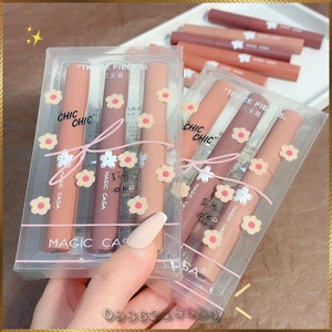 Bộ 3 cây son kem lì Magic Casa Kapok Mousse Lip Glaze Set G4932