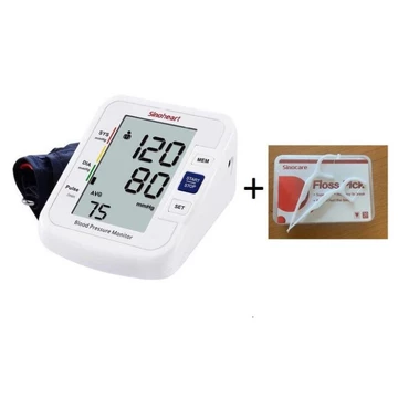 Máy đo huyết áp bắp tay Sinoheart BA-801 Tặng kèm 1 Hộp Tăm Chỉ Nha Khoa Sinocare