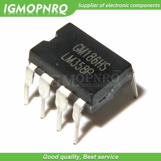 Lot De 2 à 10 Circuits Intégrés LM358P DIP8 – Amplificateur Opérationnel Double