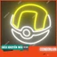 Đèn Trang Trí Led Neon Hình Bóng Pokemon [Kích thước 23x23 cm]
