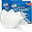Khẩu trang 5D Màu Trắng Famapro thuộc công ty Nam Anh hộp 10 chiếc dày 3 lớp vải không dệt