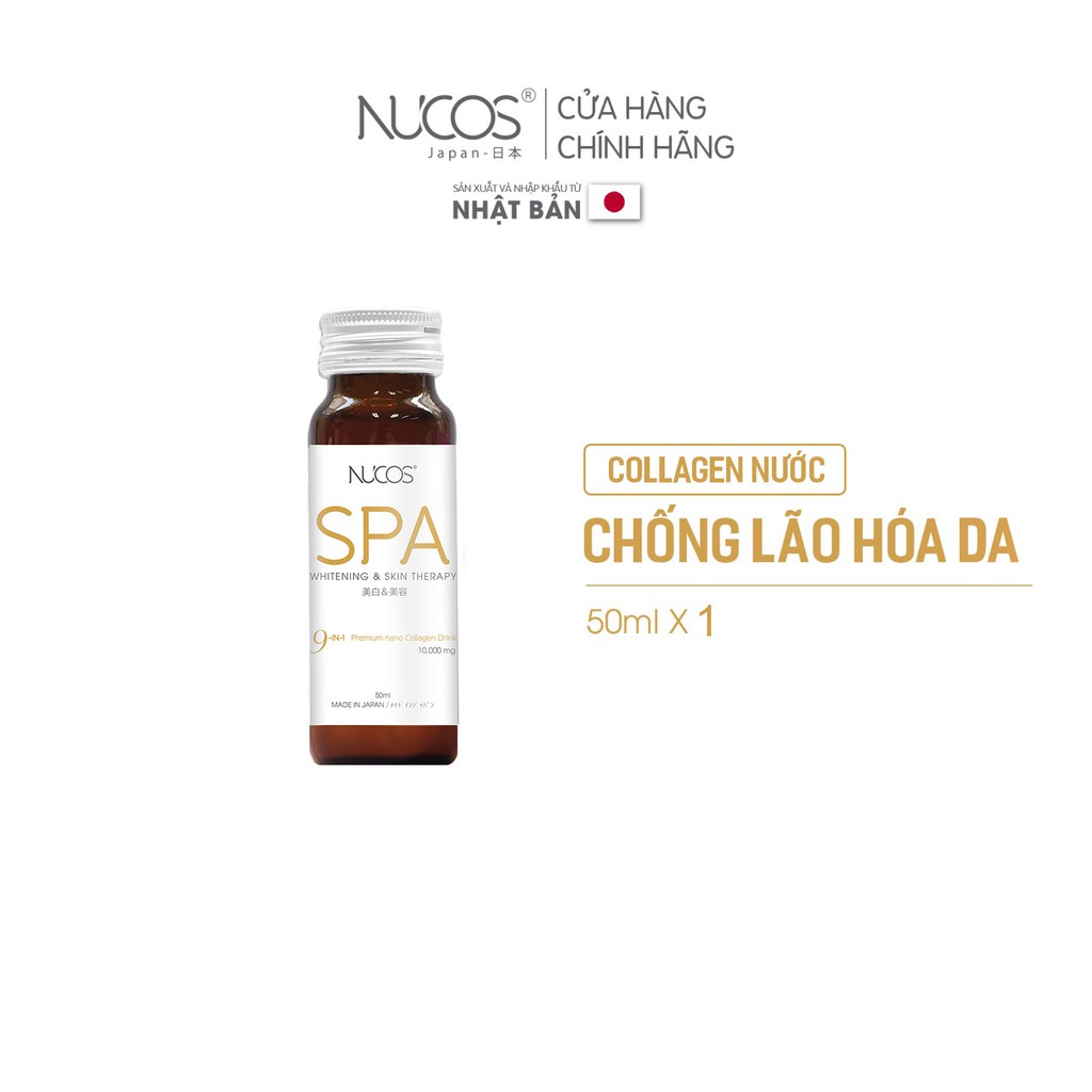 Ảnh TPBVSK Nước Uống Collagen Nucos Spa 10000 Hỗ Trợ Da Căng Mịn Chống Lão Hóa 1chai x 50 ml 1