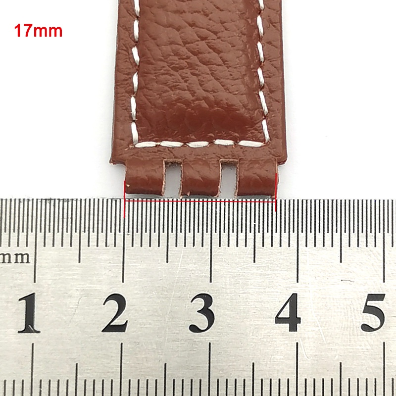 Dây Đeo Đồng Hồ Swatch 17mm Bằng Da Bò Sang Trọng Cho Nam Và Nữ