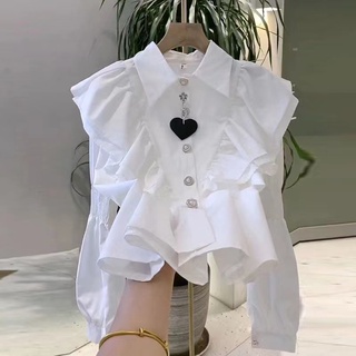 Áo Sơ Mi Tay Dài Dáng Ôm Phong Cách Hàn Quốc Thời Trang Cho Nữ