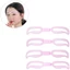 FAVORITEGOODS Thrush Thẻ Phụ Kiện Làm Đẹp Thời Trang 4 Phong Cách Mỹ Phẩm Lông Mày Stencil