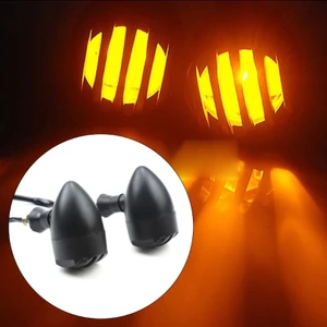 MỘT Xe Máy LED Tuần Tự Chảy Nhấp Nháy Đèn Tín Hiệu Đèn Siêu Cao Chống Thấm Nước Cho Xe Đường Phố Xe Tay Ga 12V