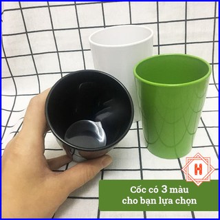 Cốc nhựa phíp Song Long 3 size cho nhà hàng, quán ăn, gia đình { H }