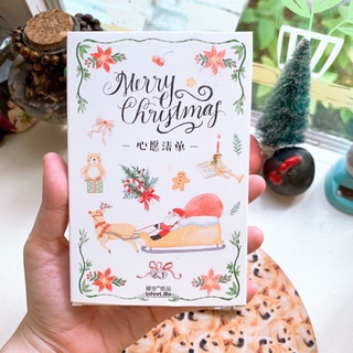 [lẻ 1 tấm] Thiệp Noel / Bưu thiếp Giáng Sinh / Thẻ đánh dấu trang mẫu ngẫu nhiên 🎄🎄❄️