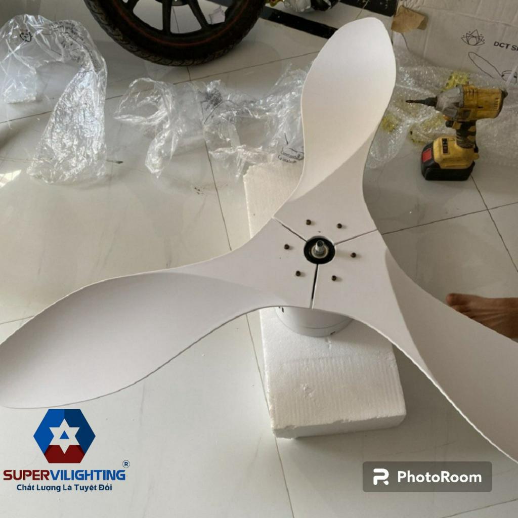 Ảnh Quạt trần đèn led trang trí nhà cửa chung cư có đèn SuperVilighting 3