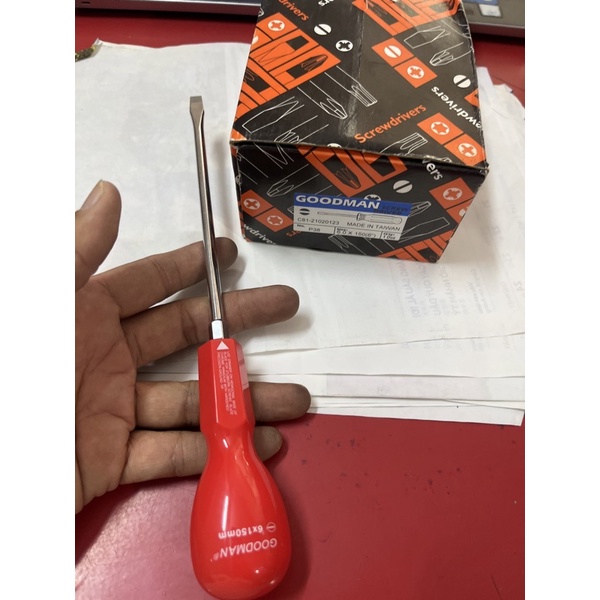 Tua Vít Goodman 6mm 6x150 dẹp(-) TAIWAN | Shopee Việt Nam