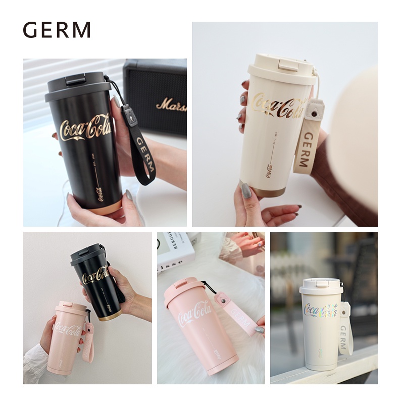 Ảnh Insulated cup Germ capacity 500ml 316 grade stainless steel material Coca Cola Co branded Coffee Cup 2