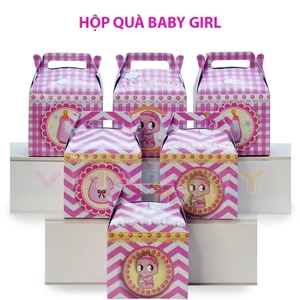 Hộp quà theo chủ đề bé gái SET 6 cái