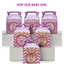 Hộp quà theo chủ đề bé gái SET 6 cái