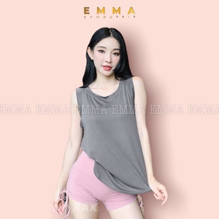 [EMMA] Áo Tập Gym Nữ [TANKTOP] Trơn Tà Bầu [ĐỒ TẬP]