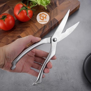 Kéo Cắt Xương Gà, Vịt Đa Năng Siêu Sắc Bén Cam Homeware