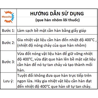 HỘP 40 Que Hàn Không Cần Máy Hàn (Dùng khò gass)