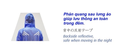 Áo Mưa Bộ Trong Suốt Đi Phượt, RANDO Chính Hãng, Nhựa Trong Thời Trang, Đi Mưa Không Thấm Nước