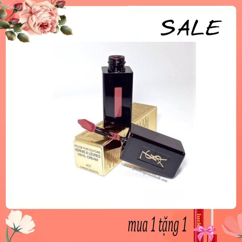 [Hàng Cao Cấp] Son Kem YSL Vinyl Creamy Lip Stain Màu 407 - Fairy ...