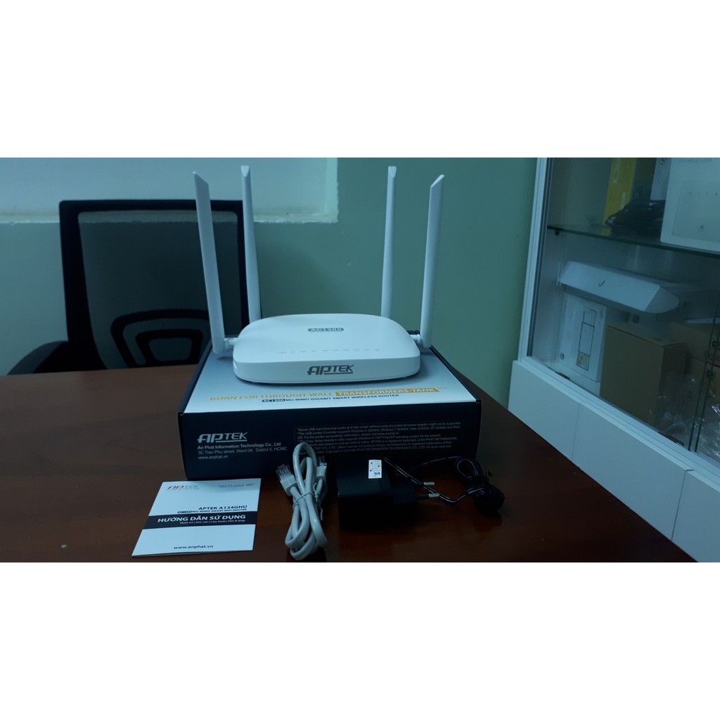 Router Wifi APTEK A134GHU phát sóng mạnh - Chuẩn AC1300, Wave 2 MU-MIMO ...