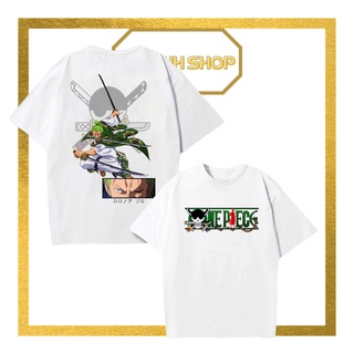 [ZORO] Áo thun unisex nam nữ hình kiếm sĩ ZORO vua địa ngục Onepiece wano 2 mặt siêu ngầu chất vải mềm mịn từ AnbinhShop