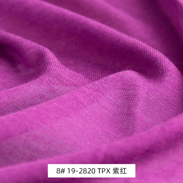 100% Thân Thiện Với Môi Trường Nhìn Xuyên Qua Sợi Tre Vải cotton Mỏng Tre Kain Pasang DIY Áo Thun 0.5Meter A0126
