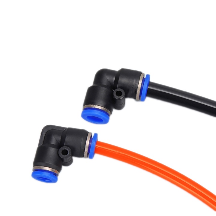 50 cái co nối nhanh góc ống 8mm